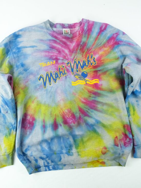 Fruit of the Loom Other - Vintage Fruit Of The Loom Sweater Adult XL Gray Sweatshirt Mahi Mahi VA Beach